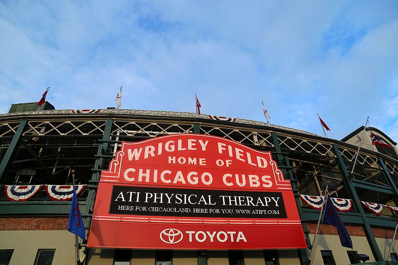 File:The famed Wrigley Field marquee. (29990441264).jpg