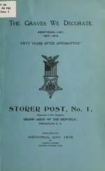 Thumbnail for File:The graves we decorate. Additional list, 1907-1915. "Fifty years after Appomattox." (IA graveswedecorate00fos).pdf