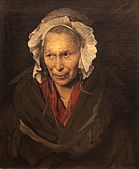 בעלת תאוות הבצע (Insane Woman), 1822 (Museum of Fine Arts of Lyon)