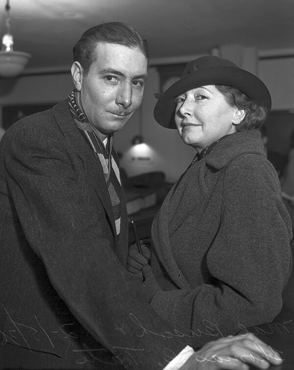 Busch and her third husband Thomas Tate