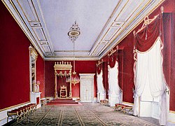 The throne room