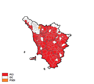 <span class="mw-page-title-main">1975 Tuscan regional election</span>