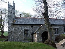 Cornelly church Tower and entrance to Cornelly Church. - geograph.org.uk - 410340.jpg