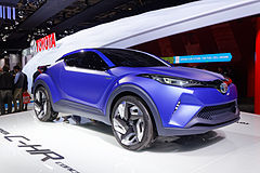 Toyota C-HR Concept at Paris 2014 Toyota C-HR concept - Mondial de l'Automobile de Paris 2014 - 025.jpg