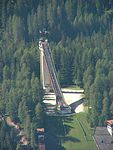 Olympische Skisprungschanze Trampolino Italia