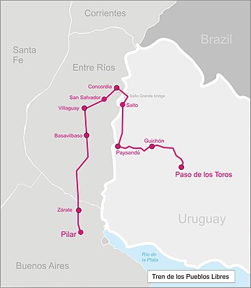 Tren de los Pueblos Libres