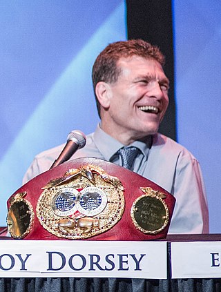 <span class="mw-page-title-main">Troy Dorsey</span> American former boxer and kickboxer
