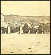 Trst okoli leta 1880, Mestni park