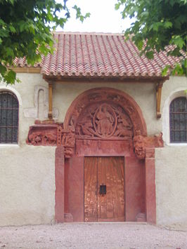 Timpaan van de Église Saint-Georges