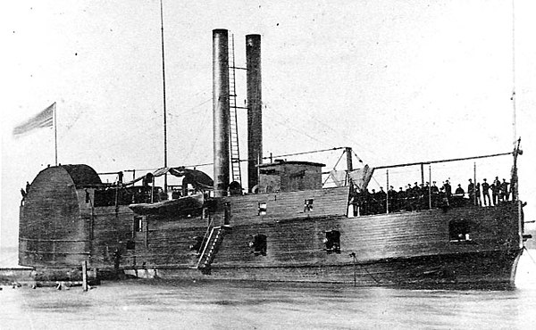 USS Conestoga, a converted gunboat that served on the Mississippi River.