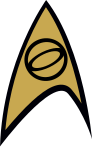 USS Enterprise Patch = Science.svg