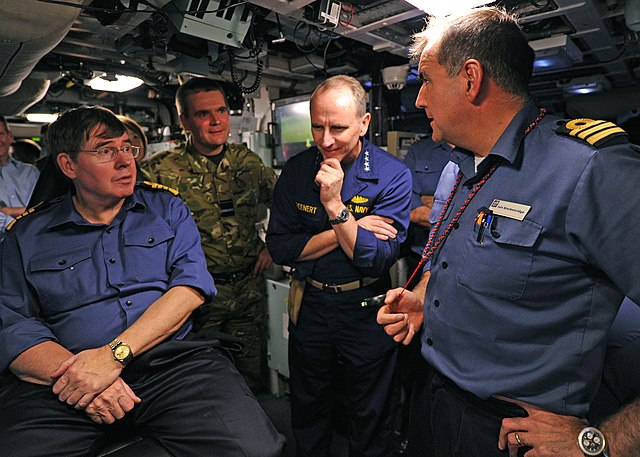 Stanhope on board the submarine HMS Astute