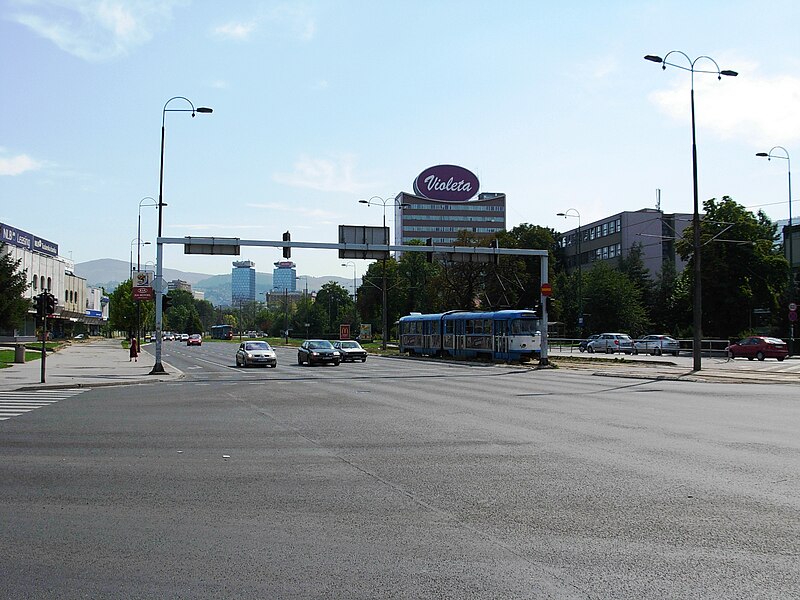 File:Ulica Zmaja od Bosne, Sarajevo.jpg