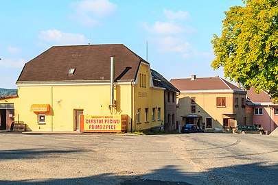 Boulangerie à Včelákov.