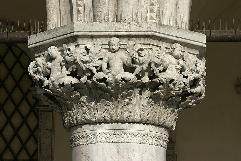 File:Venice - Doge's Palace – Gothic capital 02.jpg