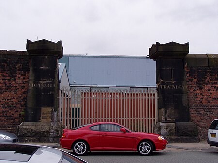 Victoria Trafalgar Dock entrance