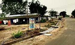 Jalan utama di Borupalem