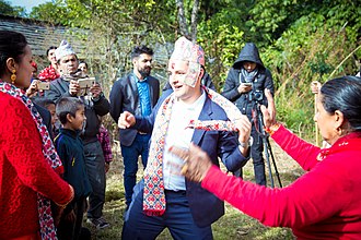 Villagers dancing on the Baja Villagers dancing on the Baja.jpg