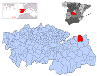 Villarrubia de Santiago: situs