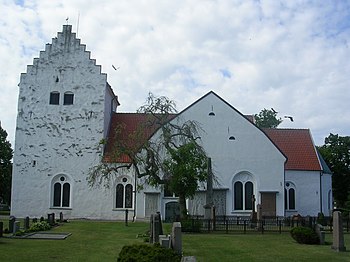 Exterior de la iglesia.