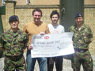 Waldstock reps present cheque to soldiers of Carver Barracks (2010) Waldstock reps present cheque to soldiers of Carver Barracks 2010.jpg