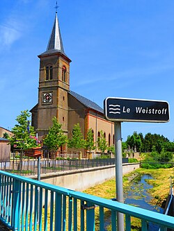 Skyline of Waldweistroff