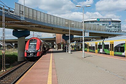 How to get to Warszawa Służewiec with public transit - About the place