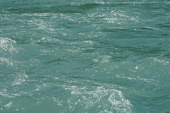 Wavelet in the Aar river