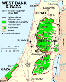 Israeli–Palestinian conflict military and political struggle between Israel and the Palestine
