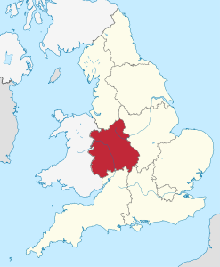 West Midlands - Beliggenhed