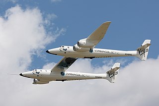 <span class="mw-page-title-main">Scaled Composites White Knight Two</span> SpaceShipTwo mother ship