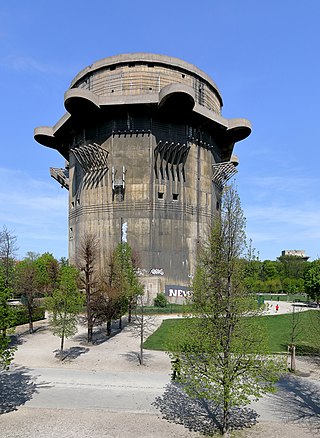 <span class="mw-page-title-main">Flak tower</span> Air defense towers used by Nazi Germany