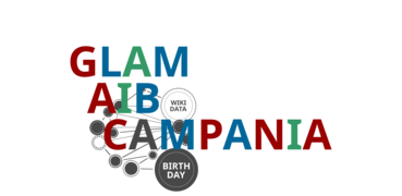 Wikidata Birthday-Logo GLAM AIB Campania.png