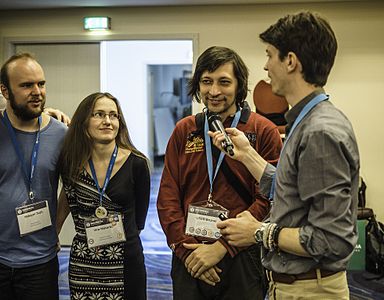 Ukrainian delegates on Wikimedia Conference