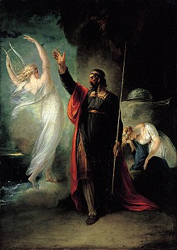 Prospero and Ariel from a painting by William Hamilton William Hamilton Prospero and Ariel.jpg