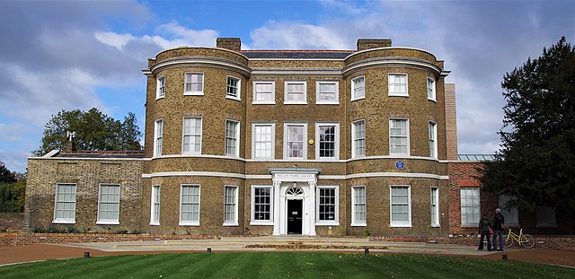 Water House, Morris's childhood home; renovated in 2012, it now houses The William Morris Gallery.