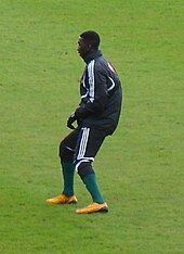 Bolasie training with Plymouth Argyle in 2010 Yannick Bolasie.jpg
