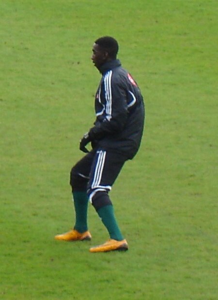Bolasie training with Plymouth Argyle in 2010