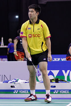 Yonex IFB 2013 - Eightfinal - Lee Yong-dae-Yoo Yeon-seong — Maneepong Jongjit-Nipitphon Puangpuapech 03.jpg