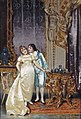 'A Private Liaison' by Vittorio Reggianini, oil on canvas.jpg