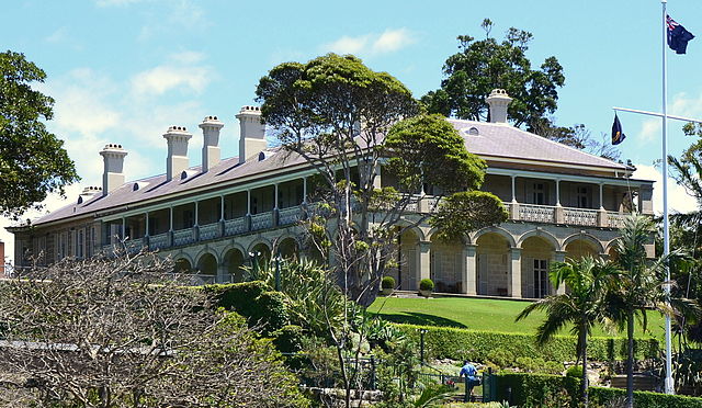 Admiralty House viewed from the south