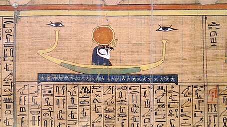 Livre des Morts de Youya, aristocrate du XIVe siècle, 18e dyn. Papyrus. Musée égyptien du Caire