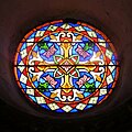 * Nomination: Saint-Étienne church in Vallouise, oeil-de-boeuf stained glass window. --Yann 08:54, 10 May 2024 (UTC) * * Review needed