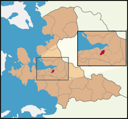Distretto di Karabağlar – Mappa