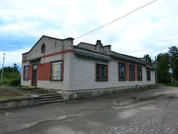 Bijušās Balvu dzelzceļa stacijas ēka