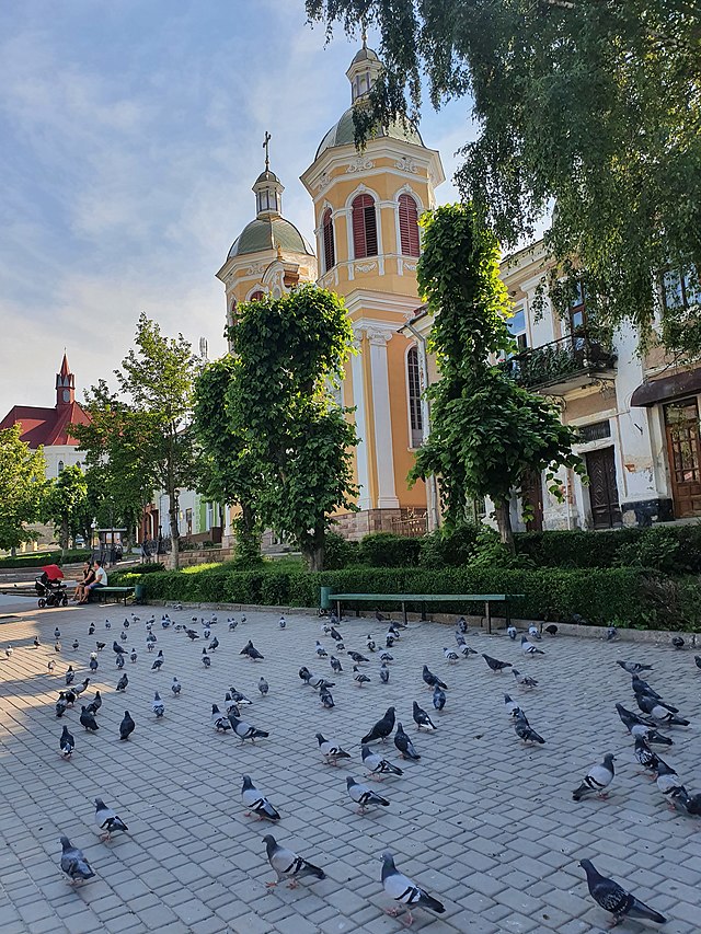 Площа Ринок в Бережанах