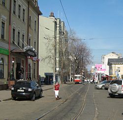 Spasskaya-katu Kiovassa