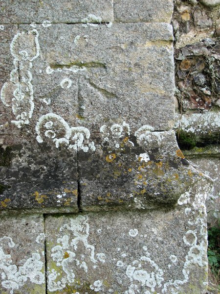 File:-2010-08-22 Benchmark, All Saints, Besthorpe, Norfolk.jpg