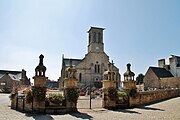 Dorfkirche Saint-Trémeur und Friedhof