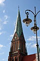 16:06 Uhr: Gleich daneben der Marktplatz. Wer sagt denn, daß man einen Dom nicht aus direkter Nähe fotografieren kann? Gesamtaufnahmen sind freilich auch hier unmöglich